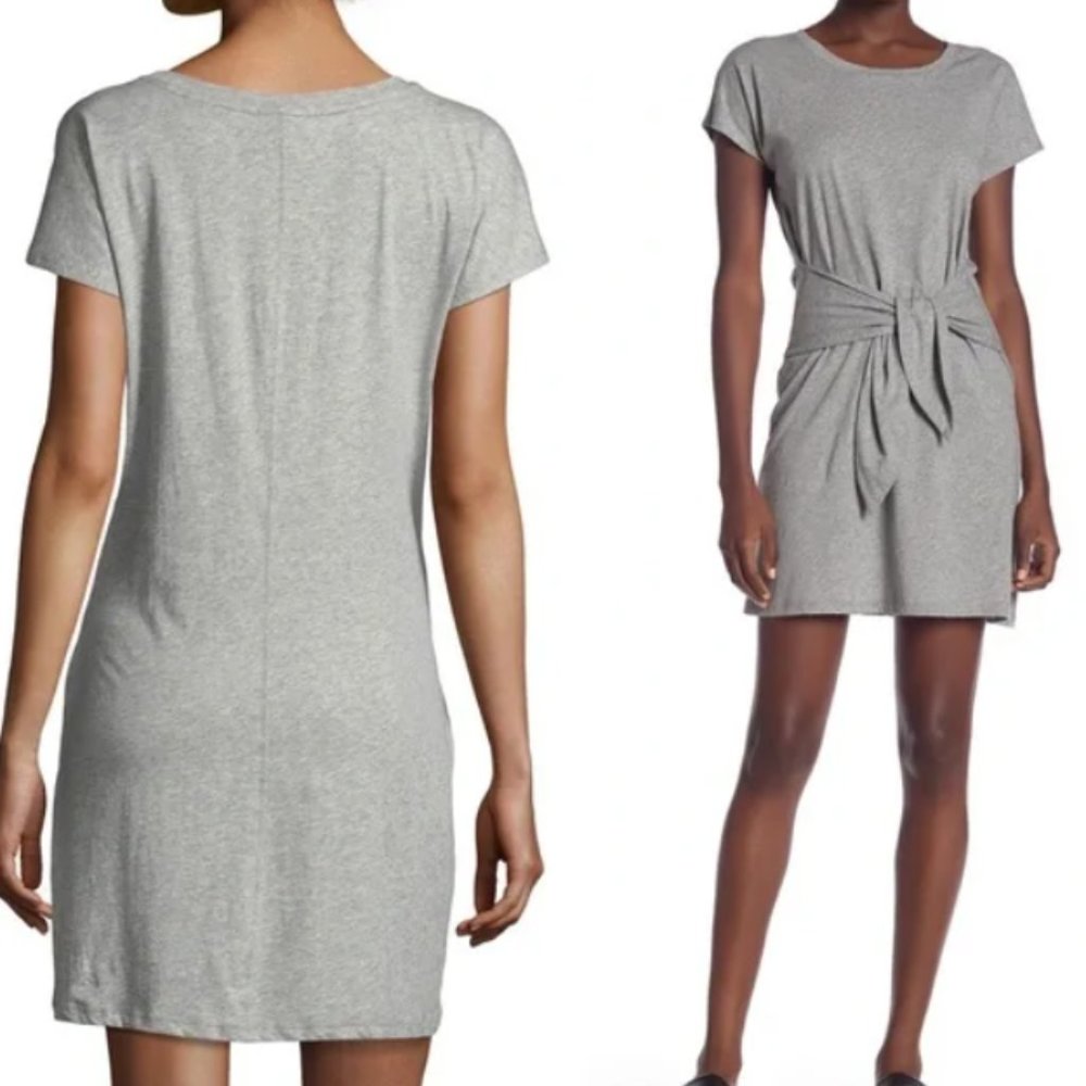 Joie 'Alyra' T-Shirt Dress Gray Sz L